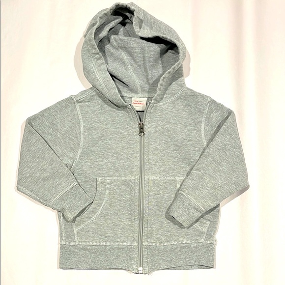 Hanna Andersson Other - HANNA ANDERSSON Toddler 3T Gray Full Zip Hoodie Hooded Sweatshirt Cotton Unisex